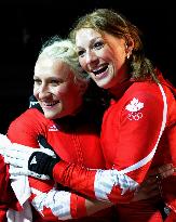 Canada wins gold, silver in women's bobsleigh