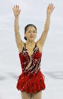 Suzuki finishes 8th in women's figure skating