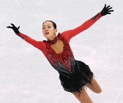 Asada wins women's figure skating silver