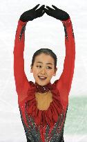 Asada wins women's figure skating silver