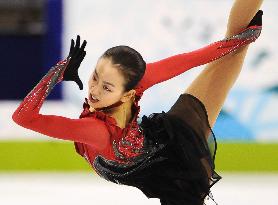 Asada wins women's figure skating silver