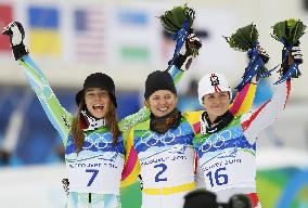 Germany's Rebensburg takes gold in women's giant slalom