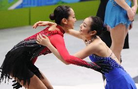 Kim, Asada celebrate at Vancouver Olympics