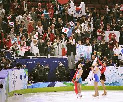 Medal-winning figure skaters at Vancouver Games