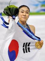 S. Korea's Kim takes gold in women's figure skating