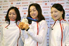 Asada now happy with silver medal, success of 3 triple axels