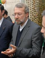 Iran's Larijani visits Nagasaki