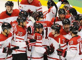 Canada beat Slovakia in men's ice hockey semifinal