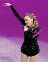 Canada's Rochette performs at Olympic exhibition gala