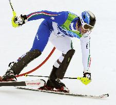 Italy's Razzoli wins gold in men's Alpine skiing slalom