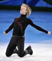 Russia's Plushenko performs at Olympic exhibition gala