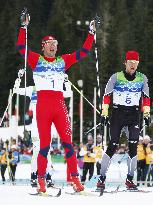 Norway's Northug wins men's 50km cross country skiing