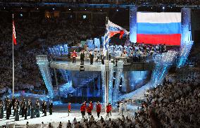 Closing ceremony for Vancouver Winter Olympics