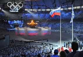 Closing ceremony for Vancouver Winter Olympics