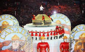 Closing ceremony for Vancouver Winter Olympics