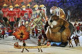 Closing ceremony for Vancouver Winter Olympics