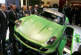 Ferrari unveils hybrid HY-KERS at Geneva motor show