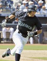 Ichiro plays preseason game