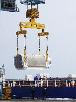 Reprocessed nuclear waste arrives in Japan from Britain