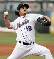 Mets' Igarashi plays in preseason game