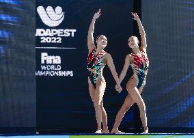 Artistic swimming: World championships in Budapest