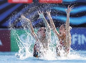 Artistic swimming: World championships in Budapest