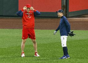 Baseball: Shohei Ohtani, Ichiro Suzuki