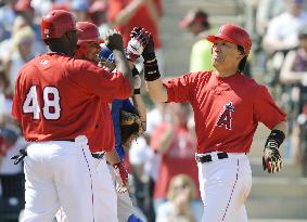 Angels' Matsui hits 3-run homer against Royals