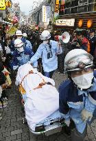 3 teenage girls taken to hospital after stampede in Tokyo