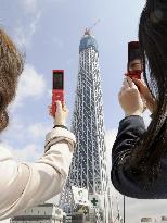 Tokyo Sky Tree now tallest in Japan