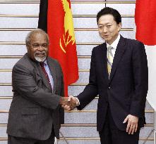 Japan, Papua New Guinea to start talks on investment treaty