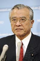 Ex-New Komeito head Kanzaki gives up Diet seat