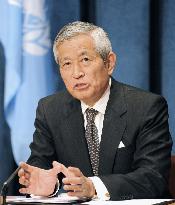 UNSC President Takasu ready to take up Iran issue