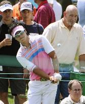 Japan's Ishikawa prepares for Masters golf tournament