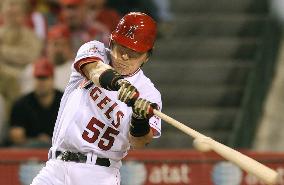 Angels' Matsui goes hitless