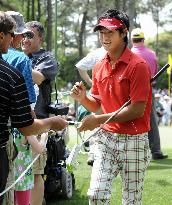 Ishikawa prepares for Masters