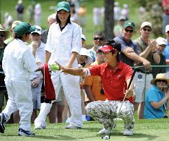 Ishikawa prepares for Masters