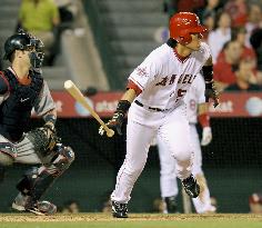 Angels' Matsui 1-for-4 against Twins