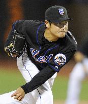 Mets' Takahashi pitches against Nationals