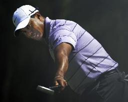 Woods ties for 3rd after 3 rounds at Masters