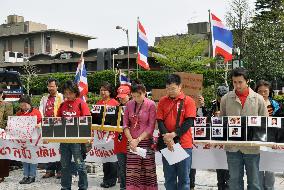 Thais in Japan pray for slain Japanese cameraman