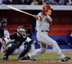 L.A. Angels' Matsui 1-for3 against Toronto Blue Jays