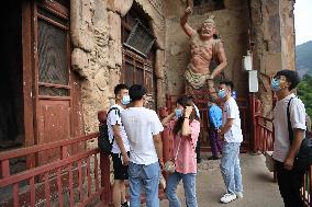 CHINA-GANSU-MAIJISHAN GROTTOES (CN)