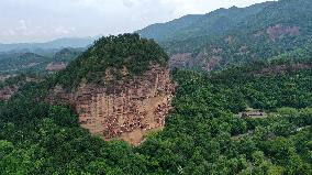 CHINA-GANSU-MAIJISHAN GROTTOES (CN)