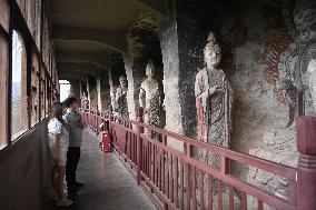 CHINA-GANSU-MAIJISHAN GROTTOES (CN)