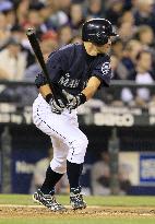 Seattle Mariners' Ichiro 2-for-4 against Baltimore Orioles