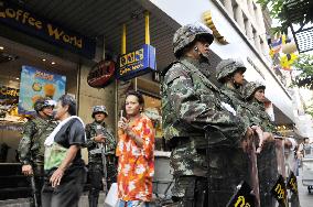 Simmering tension over antigovernment protests in Bangkok