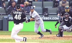 Ichiro grounds out