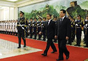 Sarkozy in Beijing