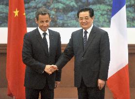 Sarkozy in Beijing